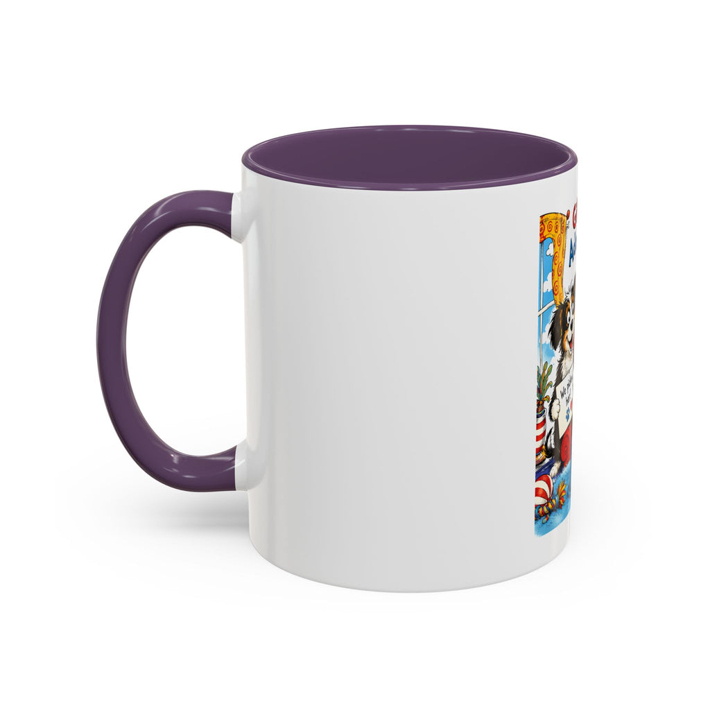 Adopt a Human Coffee Mug - 'Gibs and Ziva Adopt a Human' Cute Pet Rescue Design (11/15oz)