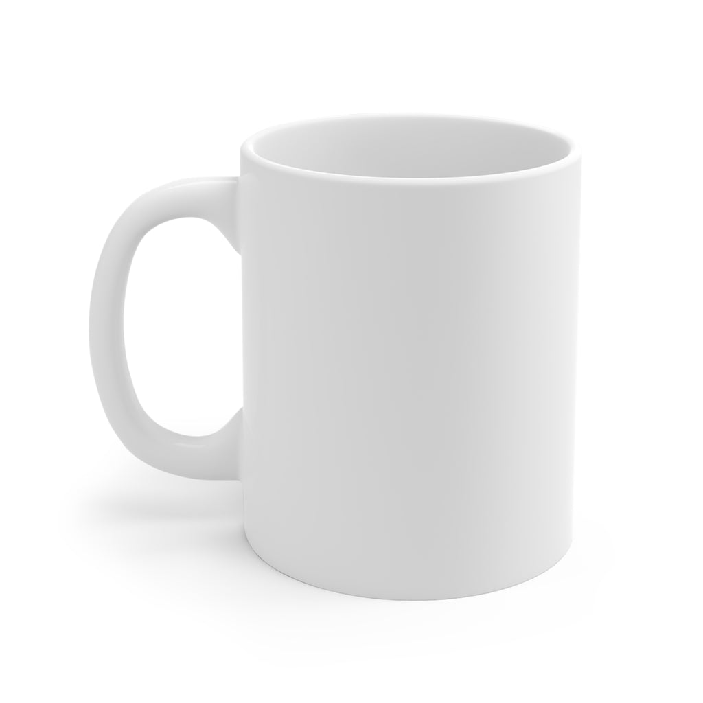 Adopted By My Cat & Dog Ceramic Mug — Cute Pet Lover Coffee Cup