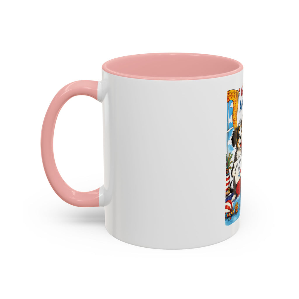 Adopt a Human Coffee Mug - 'Gibs and Ziva Adopt a Human' Cute Pet Rescue Design (11/15oz)