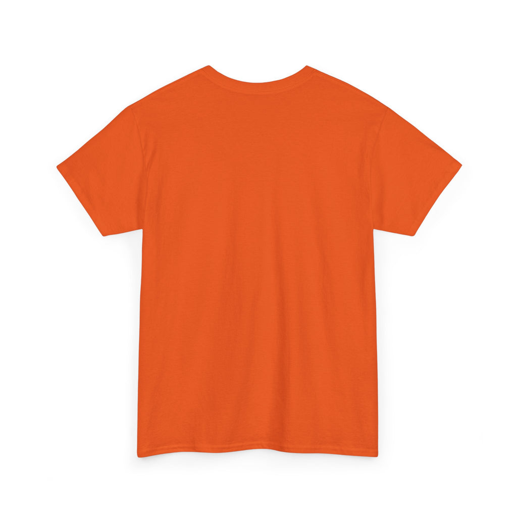 Cat Humor T-Shirt — "Fat Cat on the Scale" Illustrated Graphic Tee