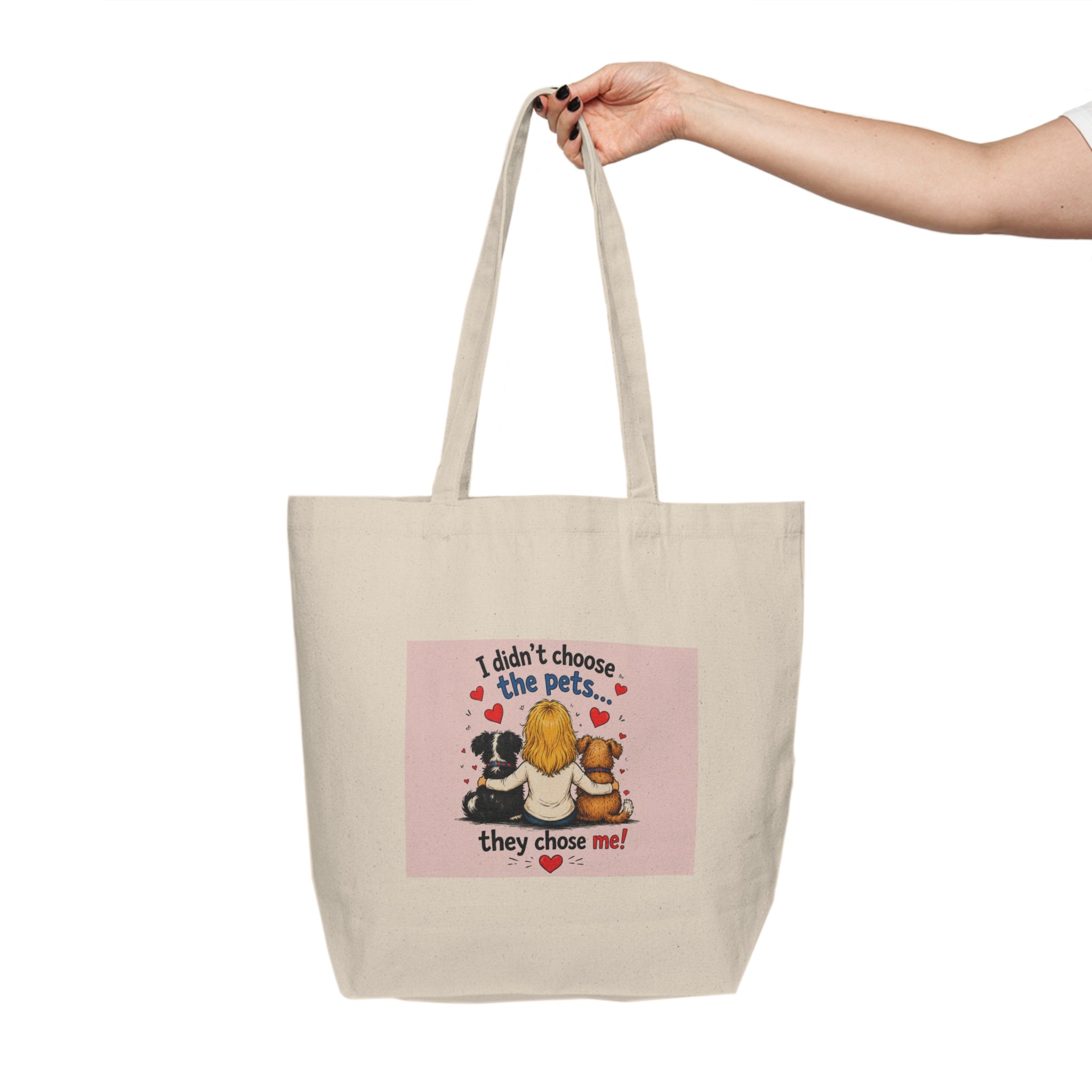 Canvas Shopping Tote