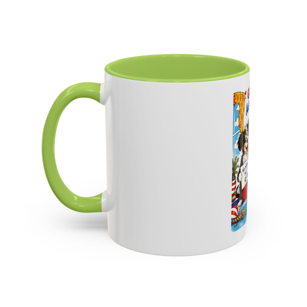 Adopt a Human Coffee Mug - 'Gibs and Ziva Adopt a Human' Cute Pet Rescue Design (11/15oz)