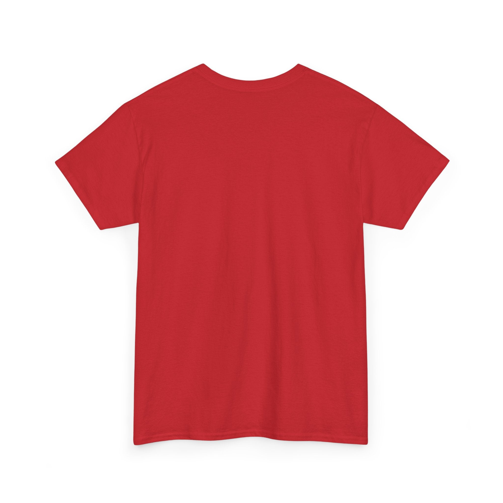 Cat Humor T-Shirt — "Fat Cat on the Scale" Illustrated Graphic Tee