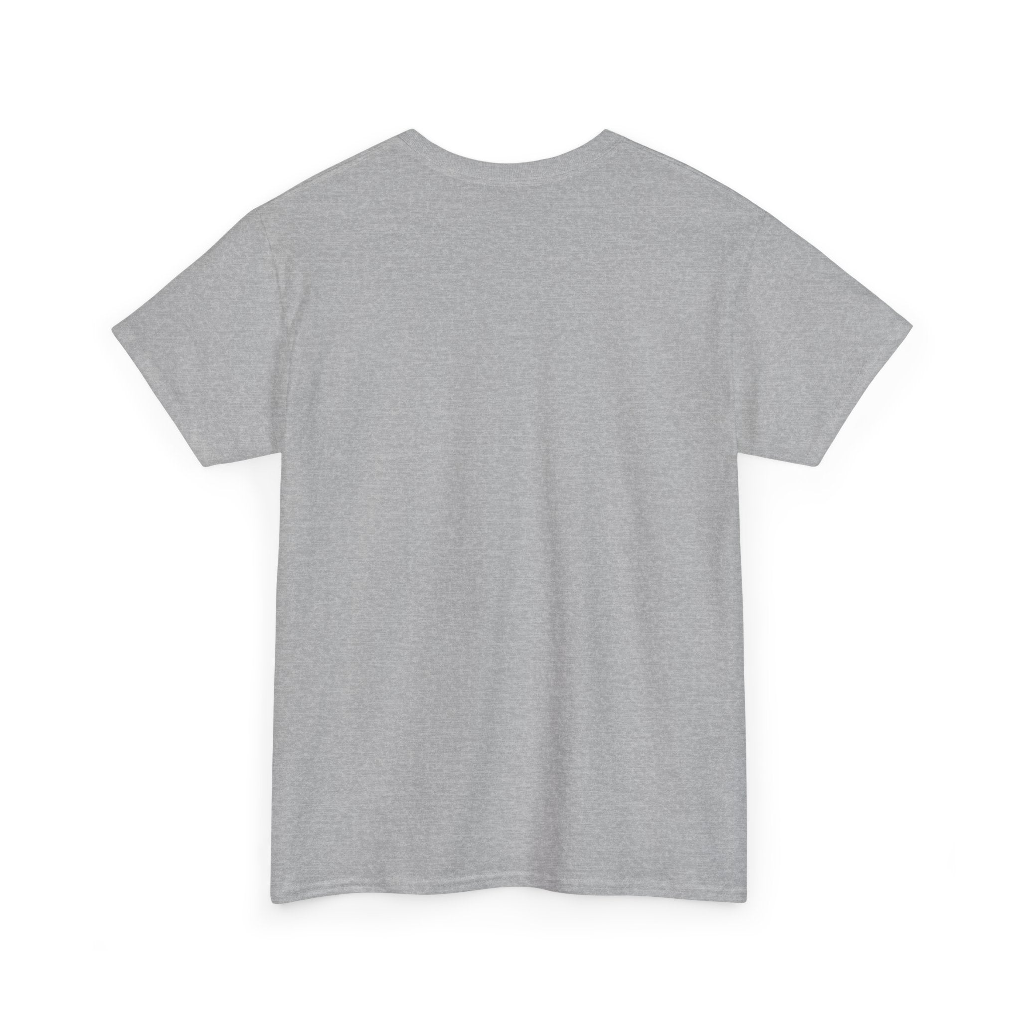 Cat Humor T-Shirt — "Fat Cat on the Scale" Illustrated Graphic Tee