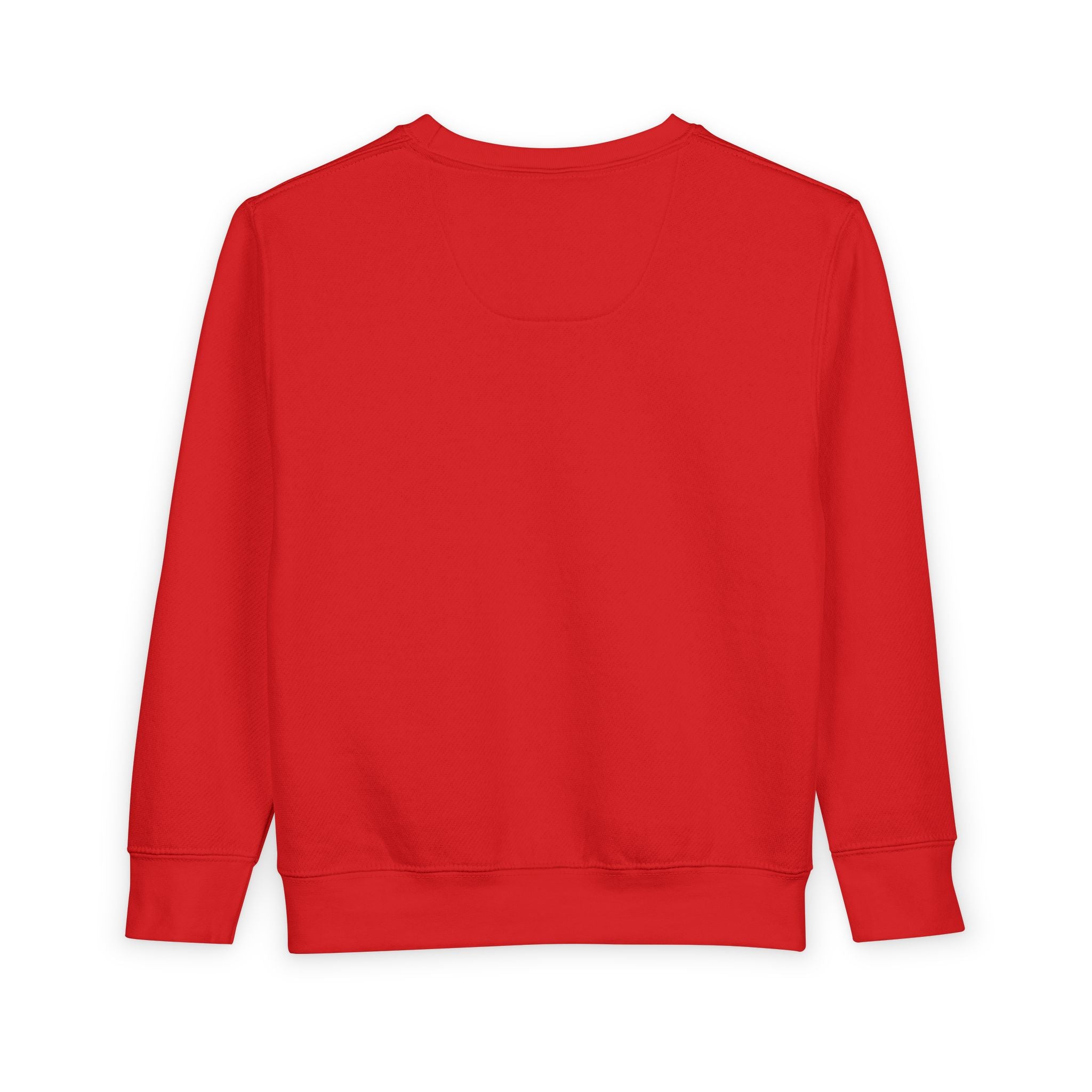 Toddler Sweatshirt — "Adopted by My Emotional Support Dog" Cute Baby & Pup Graphic