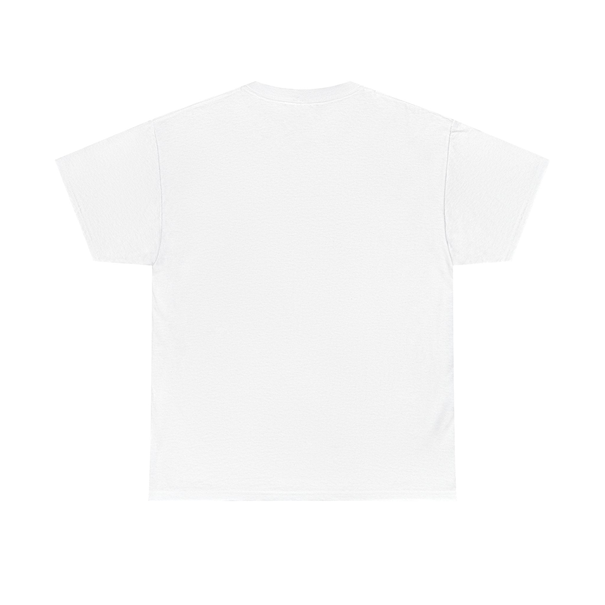 Cat Humor T-Shirt — "Fat Cat on the Scale" Illustrated Graphic Tee