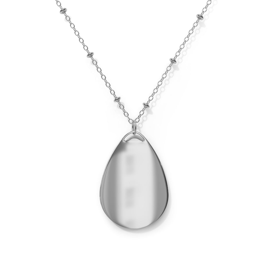 Adopted by My Cat & Dog Oval Necklace — Pet Rescue Pendant
