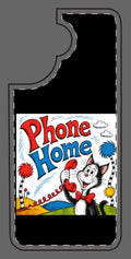 Phone Case — "Phone Home" Dr. Seuss Cat in the Hat Style Colorful Graphic