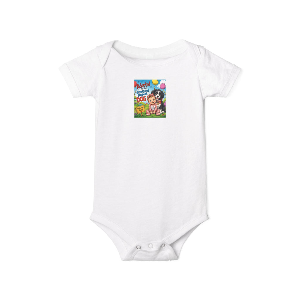 Baby Bodysuit - Colorful Cartoon Farm Design