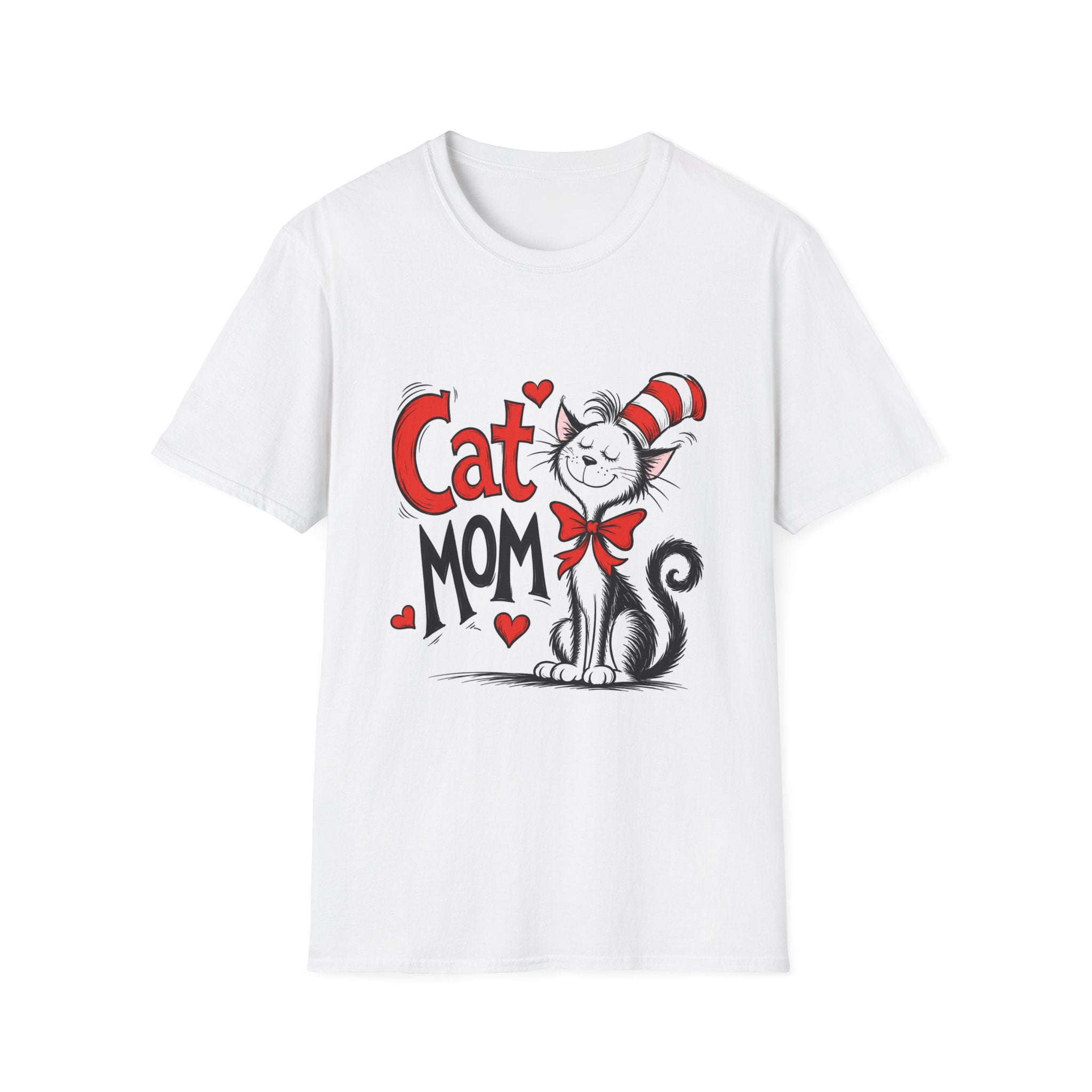 Cat Mom T-Shirt — Cute Dr. Seuss‑Style Cat Graphic for Pet Lovers